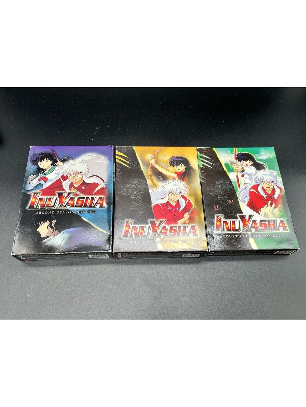 InuYasha DVD Box Set Season 2, 3 & 4 2nd, 3rd, 4th 14 Discs Anime